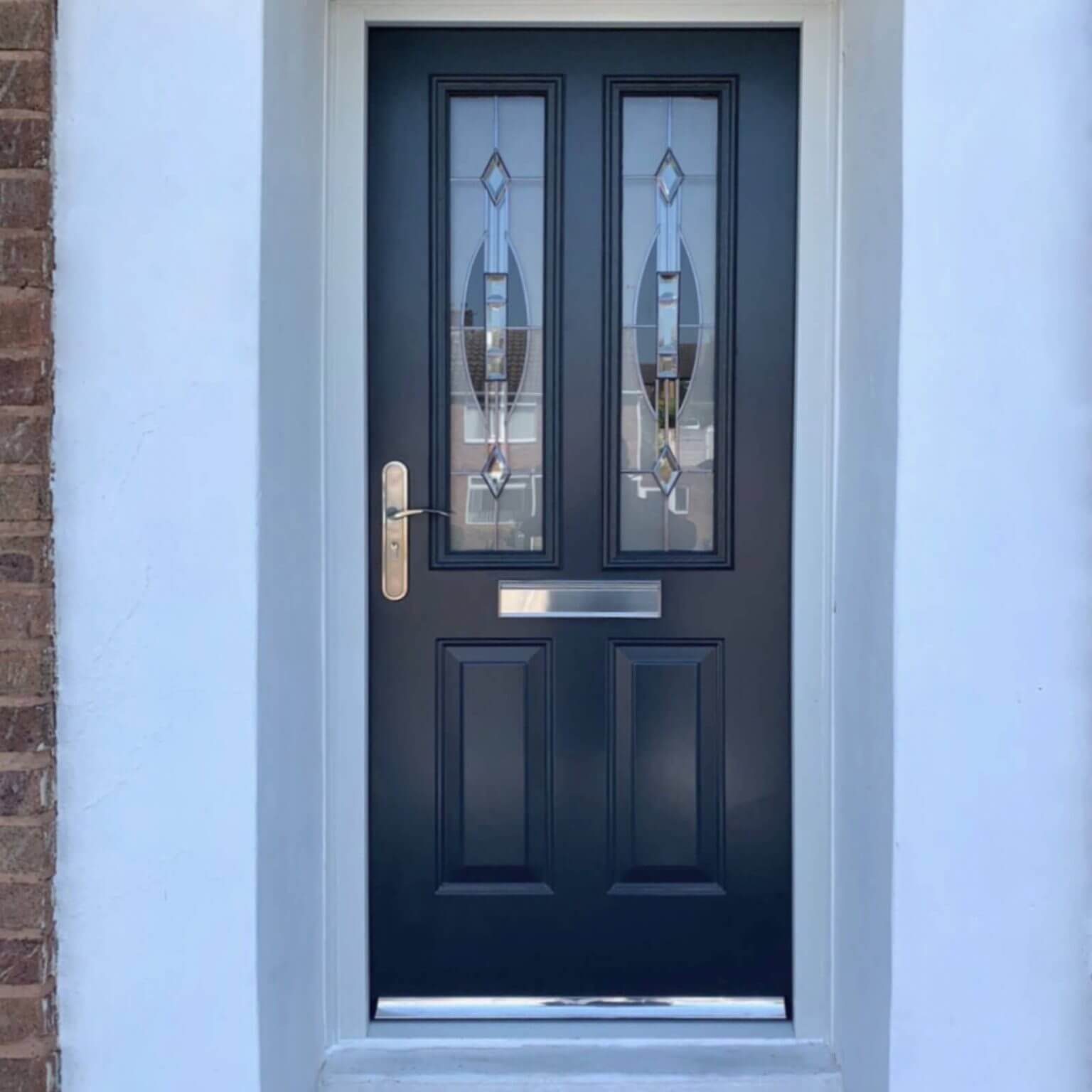 Example of traditional front door