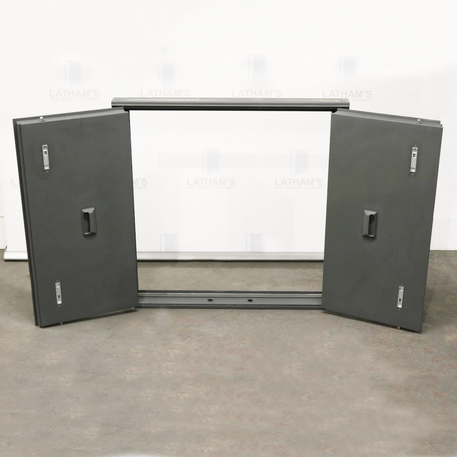 Container Window Shutter - Latham's Steel Doors