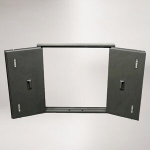 Example of an Open Anti Vandal Shutter