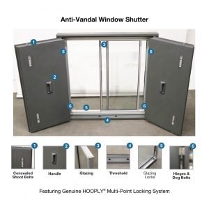 Container Window Shutter