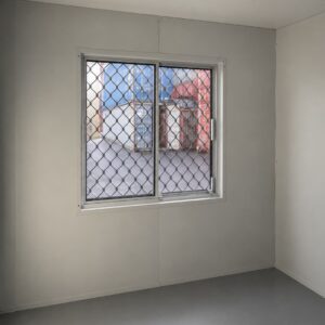 Example of an Internal Container Window Installation