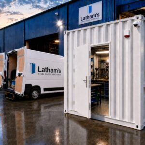 Security-Shipping-Container-Doors-Warehouse-Example