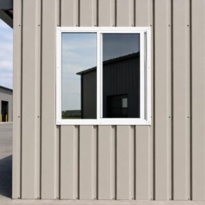 Shipping Container Window External Install Example