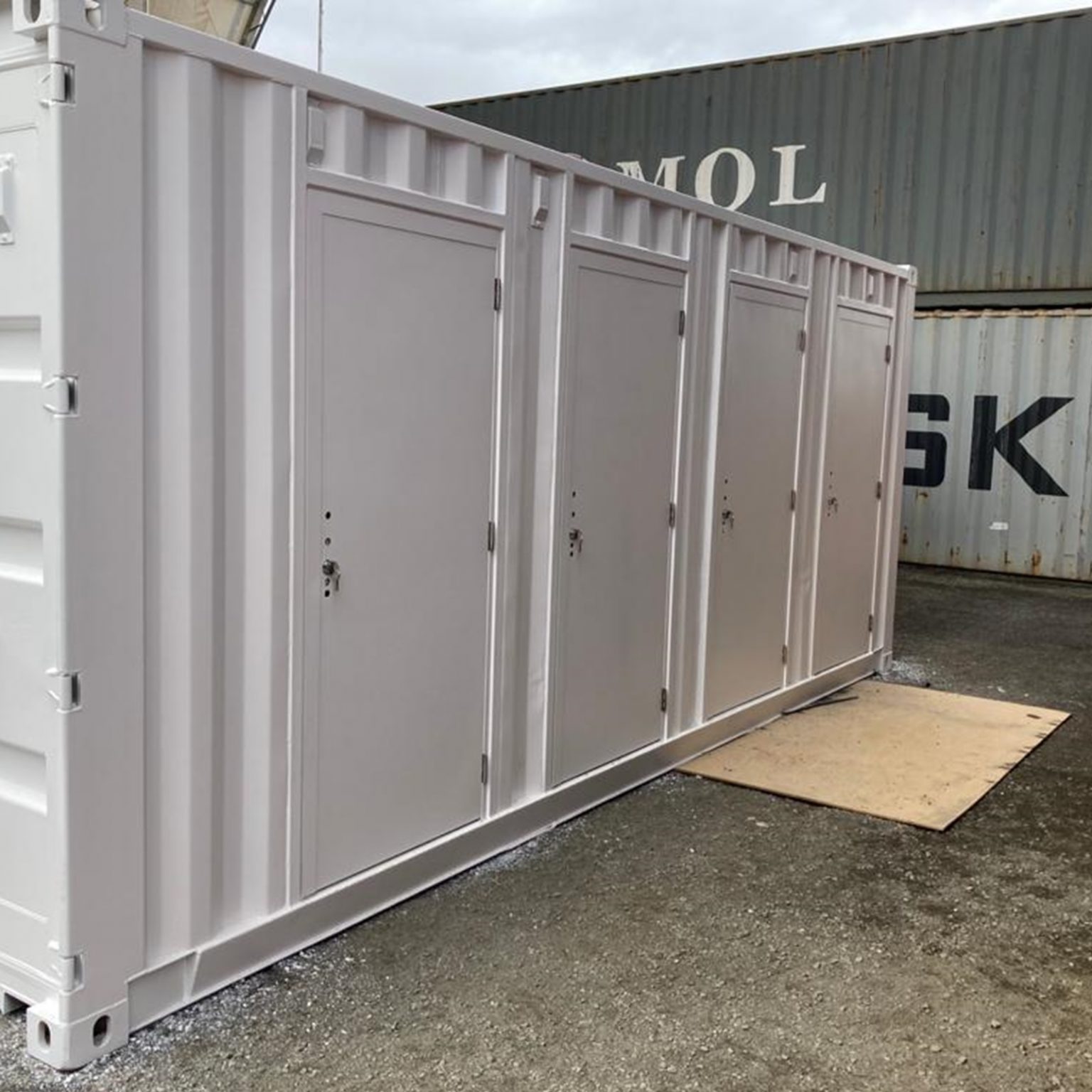 Shipping Container Side Door Latham's Steel Doors