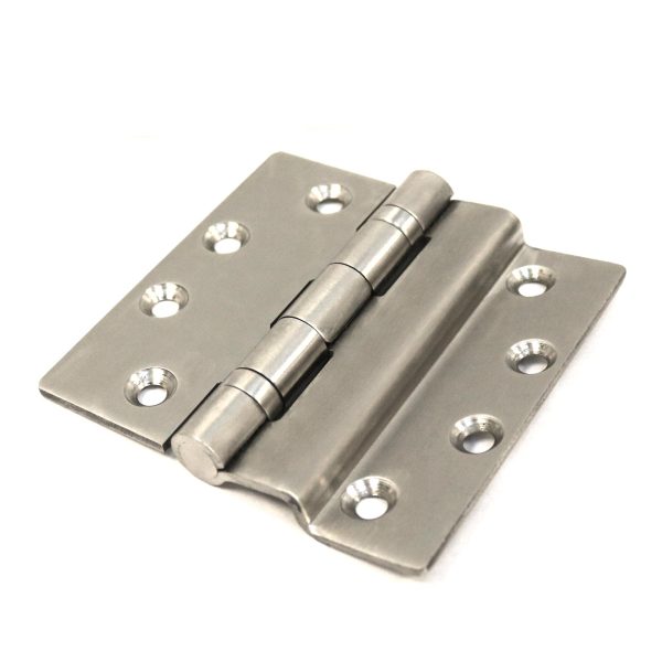 Steel door hinge