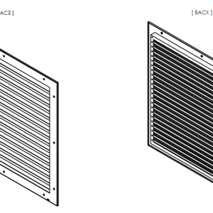 Air Relief Grille (35mm Diagram)