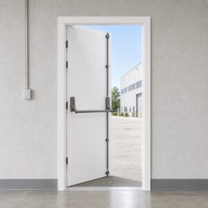 Exidor 294a Adjustable 2 Point Panic Bar Installed Example
