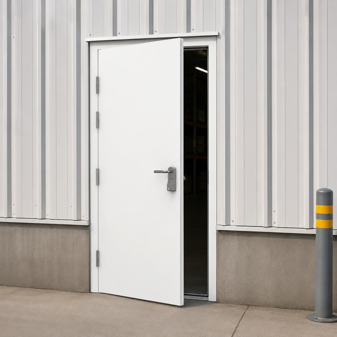 Exidor 322 Outside Access Device Installed Example