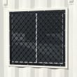 Container Window Security Grille fixed window security grille for container windows