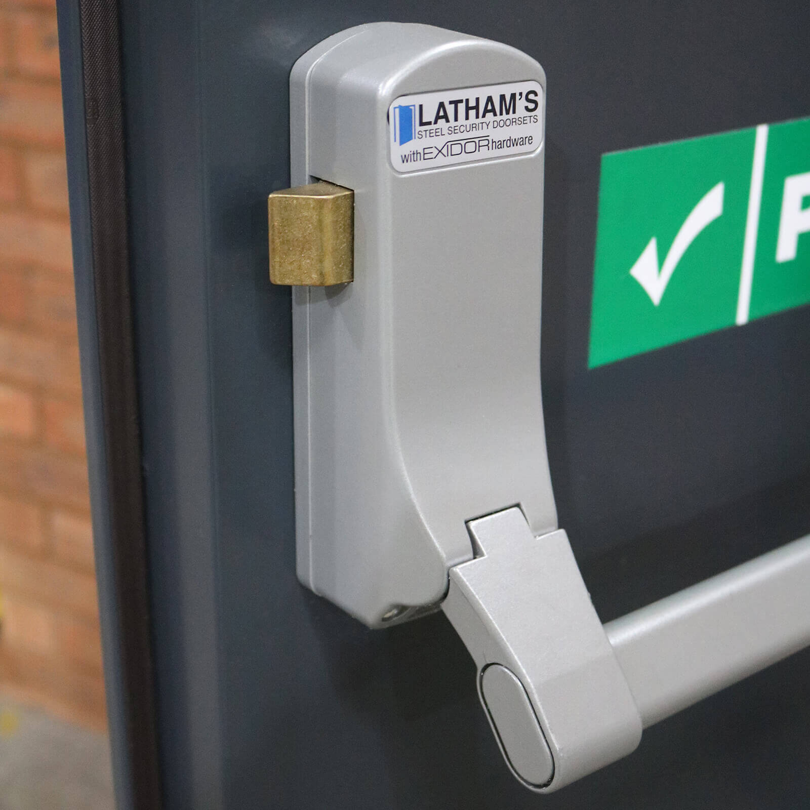Single Fire Exit Door Latham's Security Doorsets