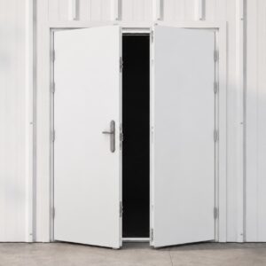 Double Steel Door & Frame Example