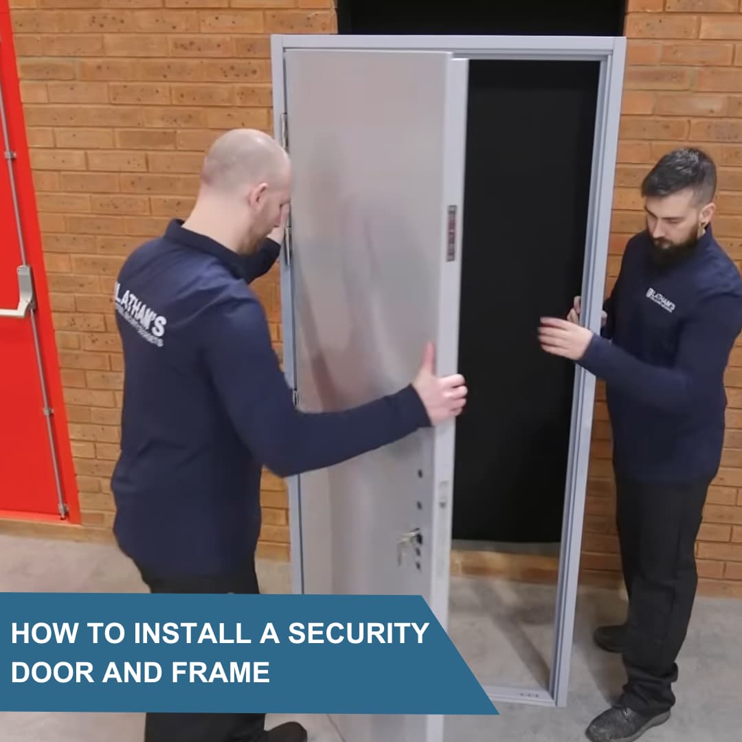 Double Security Front Door & Frame - Image 4
