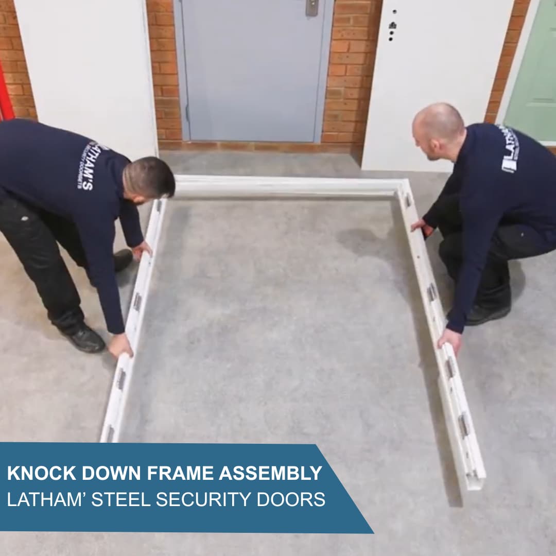 Double Security Front Door & Frame - Image 5