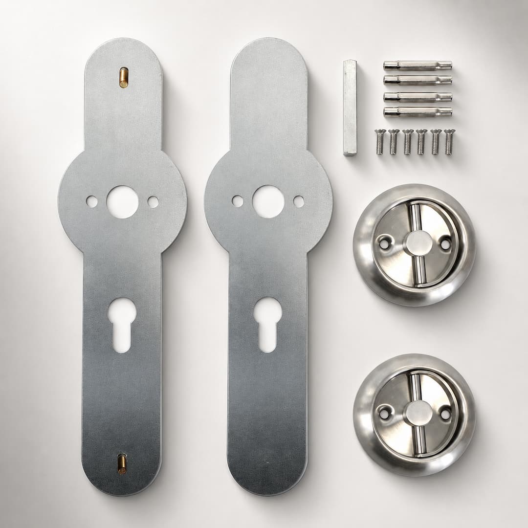 Flush Mounted Door Handle Kit Example