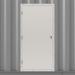 Left hinged Shale Grey container door