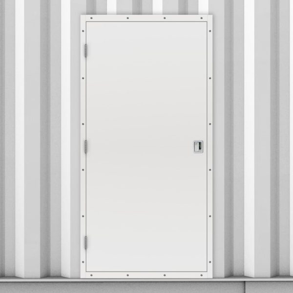 Left hinged Surfmist container door