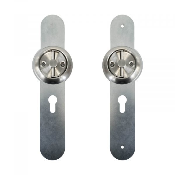 flush mounted handle front and back