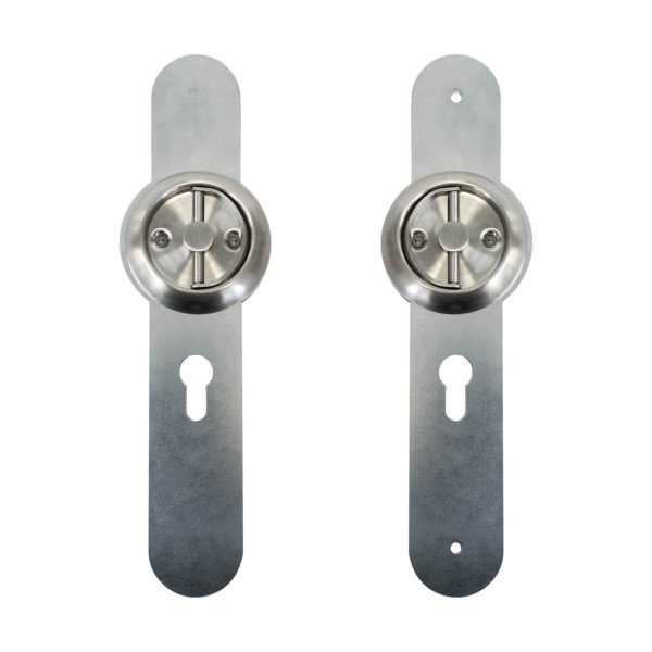 flush mounted handle front and back