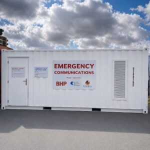 Container Wall Air Relief Grille