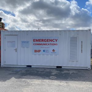 Container Wall Air Relief Grille