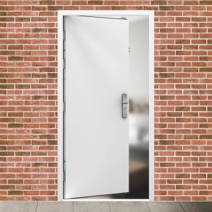 Single Steel Security Door LHI