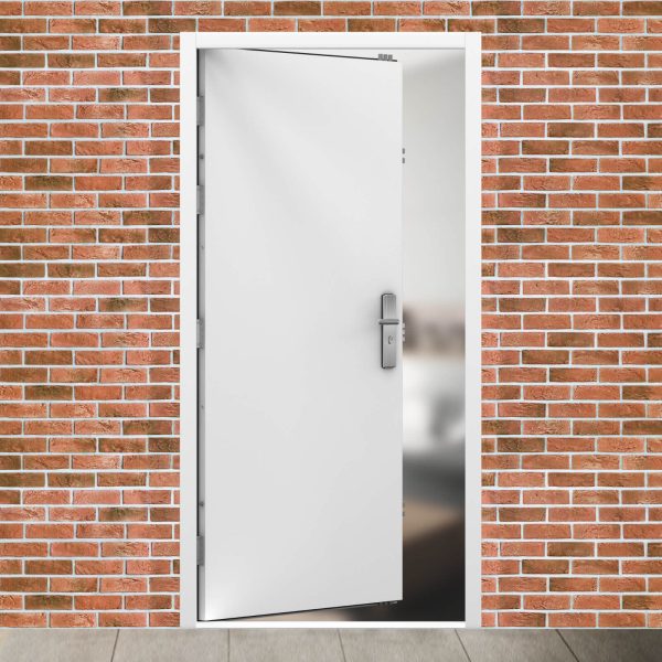 Single Steel Security Door LHI