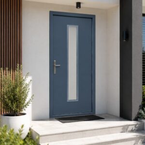 Security Front Door & Frame Gully Blue Ridge Install Example