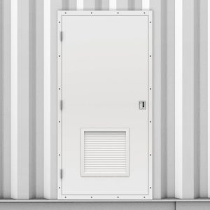 Surfmist Container Door with 479x479 air relief grille