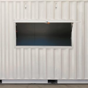Container Wall Hatch - Open