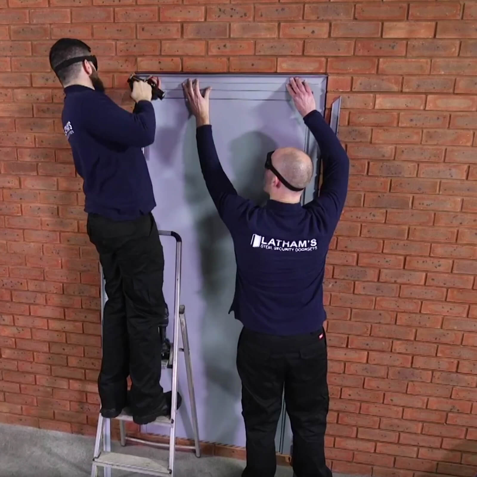 Security Trim Latham's Steel Doors (Australia)