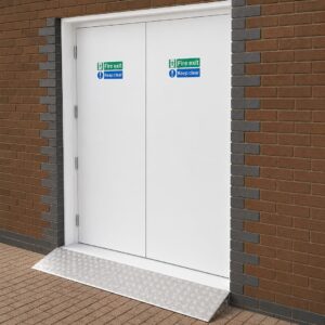 Double Fire Exit Exterior Example
