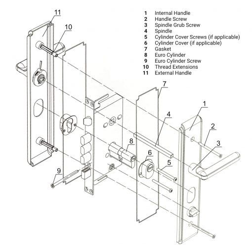 Hooply handle diagram 5586